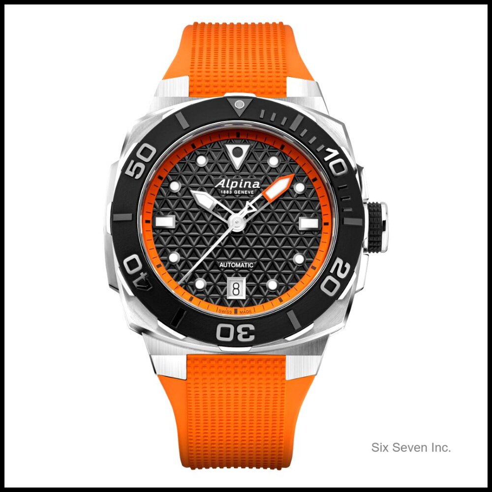 Swiss Automatic Dive Watch Luminous Sapphire Crys… - image 1